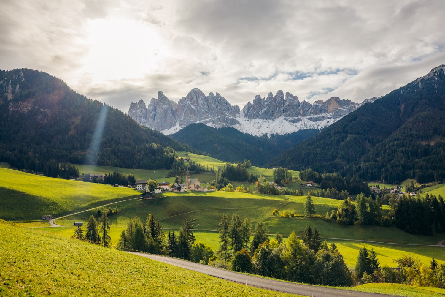 northern italy road trip dolomites